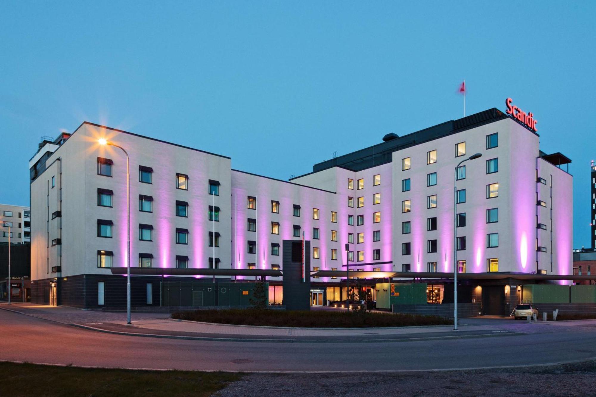 Scandic Tampere Station Bagian luar foto